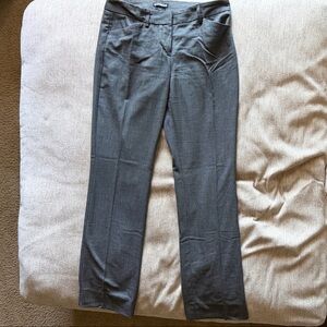Women’s Gray Dress Pants - Classic Straight Fit Editor